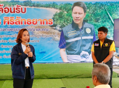 ลงพื้นที่ตรวจราชการเพื่อแก้ไขปัญหาความเดือดร้อนของเกษตรกรด้านแหล่งน้ำ ในพื้นที่จังหวัดนครศรีธรรมราช โดยมี นายประวัติ แดงบรรจง รองอธิบดีกรมส่งเสริมสหกรณ์ และผู้บริหารหน่วยงานสังกัดกระทรวงเกษตรและสหกรณ์ ร่วมลงพื้นที่ ณ โรงเรียนบ้านน้ำร้อน ตำบลสี่ขีด อำเภอส ... พารามิเตอร์รูปภาพ 13